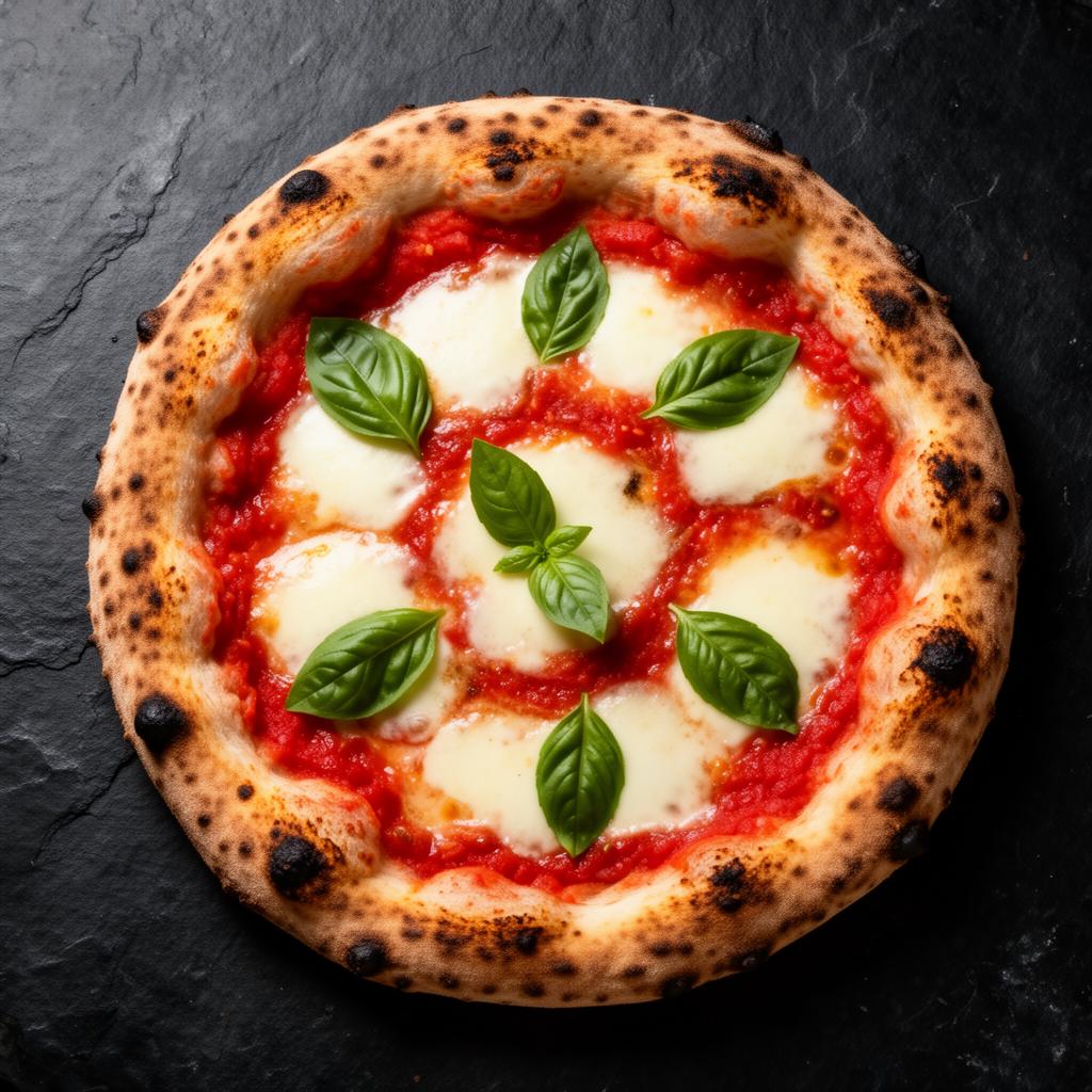 Pizza aus dem Holzofen